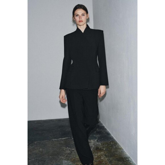 ZARA FITTED BLAZER ZW COLLECTION - Picture 2 of 10